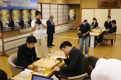 World Oza 2008 finalists: Cho U vs Gu Li